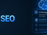 LLM SEO scheme showing how to optimize content and earn citations in AI search results.